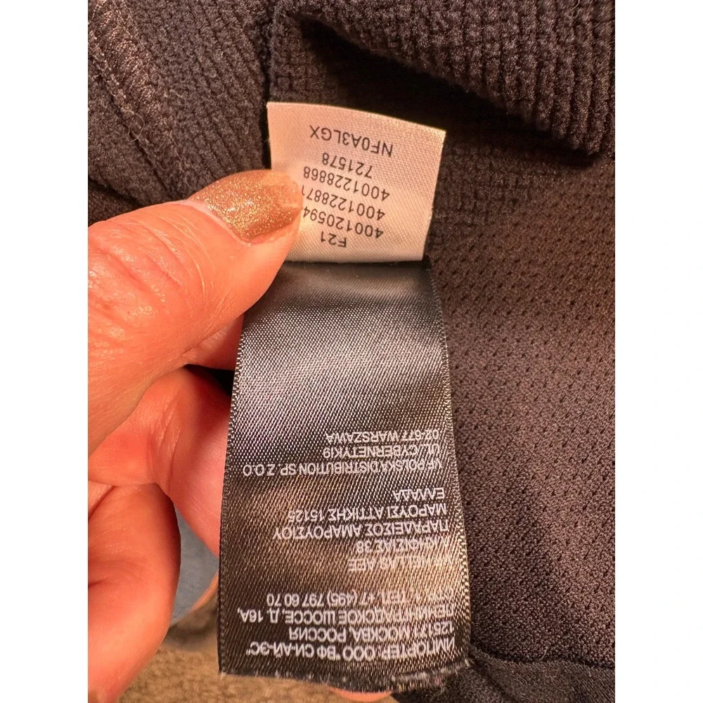 The North Face Mens WindWall Full Zip Softshell Jacket Grey NF0A3LGX Medium